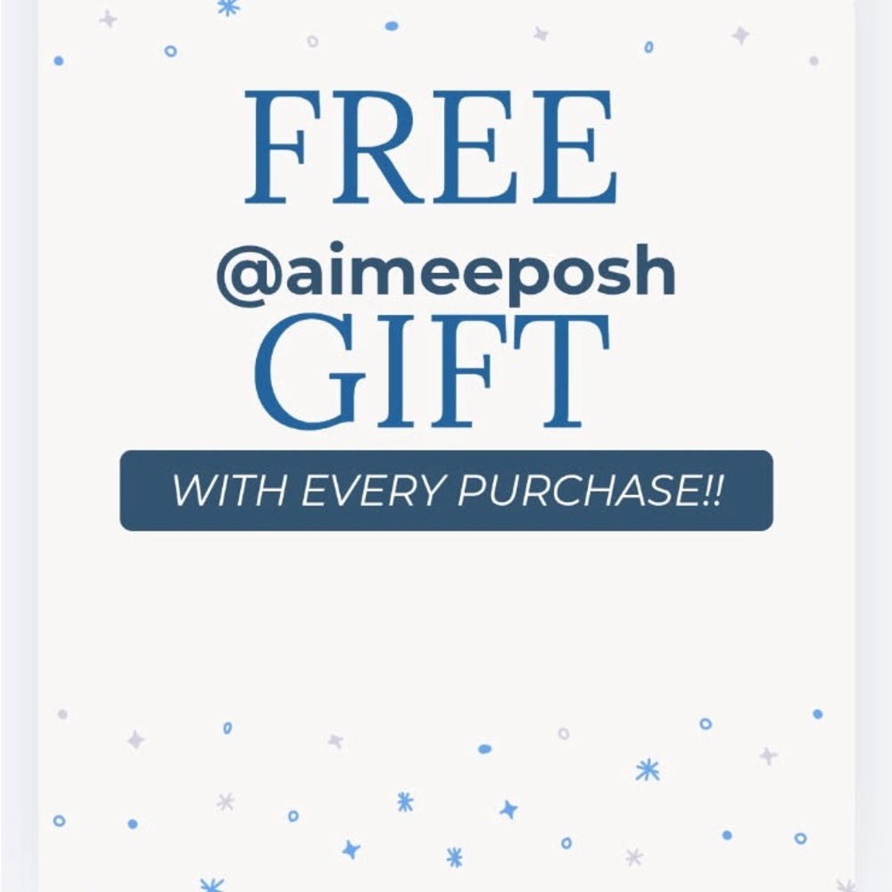 Be Seen Sales Blue and White Promotional Offer